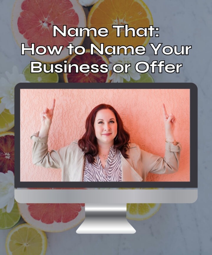 Sneak peek of Name That: How to Name Your Business