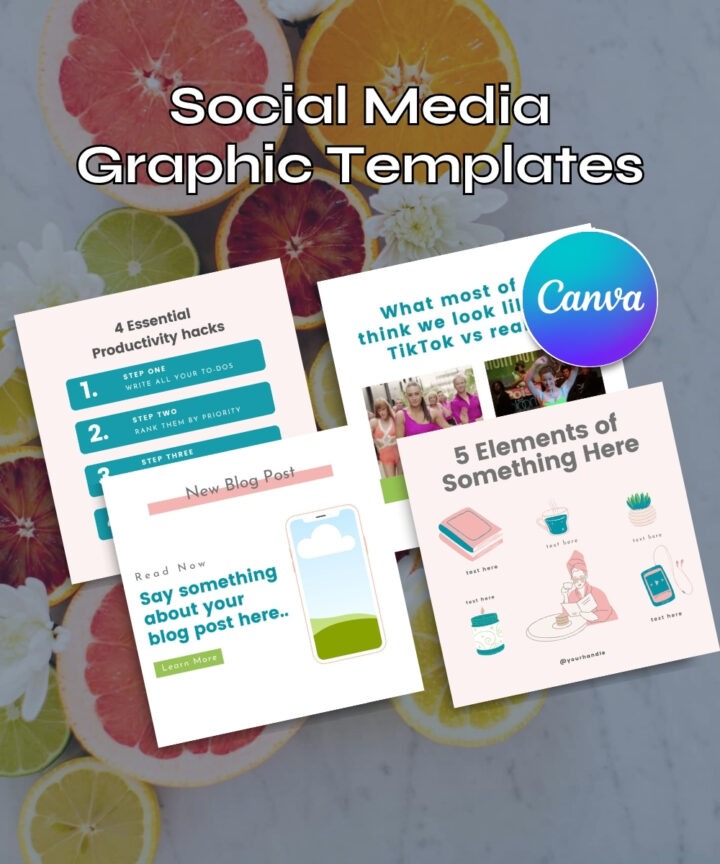 Preview of Social Media Post Templates