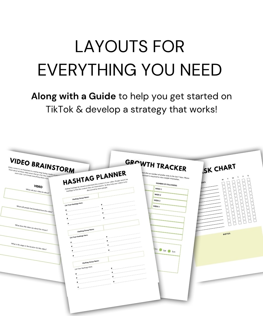 TikTok Guide & Content Planner - Image 4