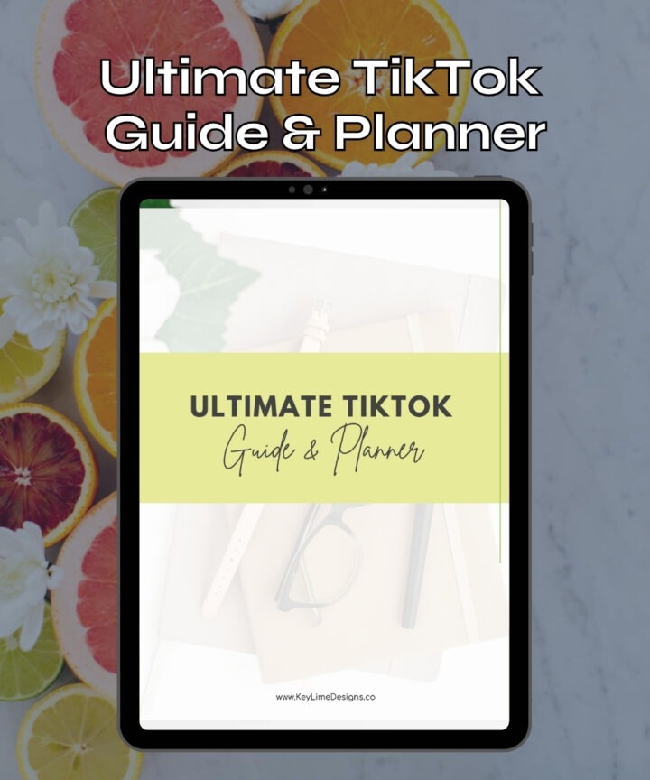 Preview of TikTok Guide & Content Planner