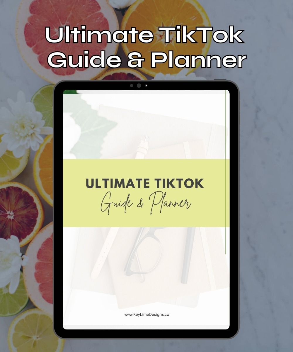 Preview of TikTok Guide & Content Planner